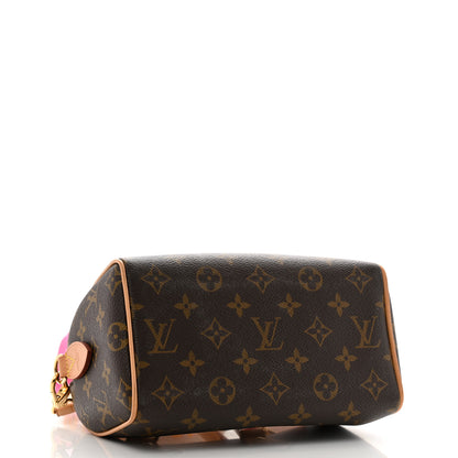 Louis Vuitton Monogram Speedy Bandouliere 20 Fuchsia 4 of 11