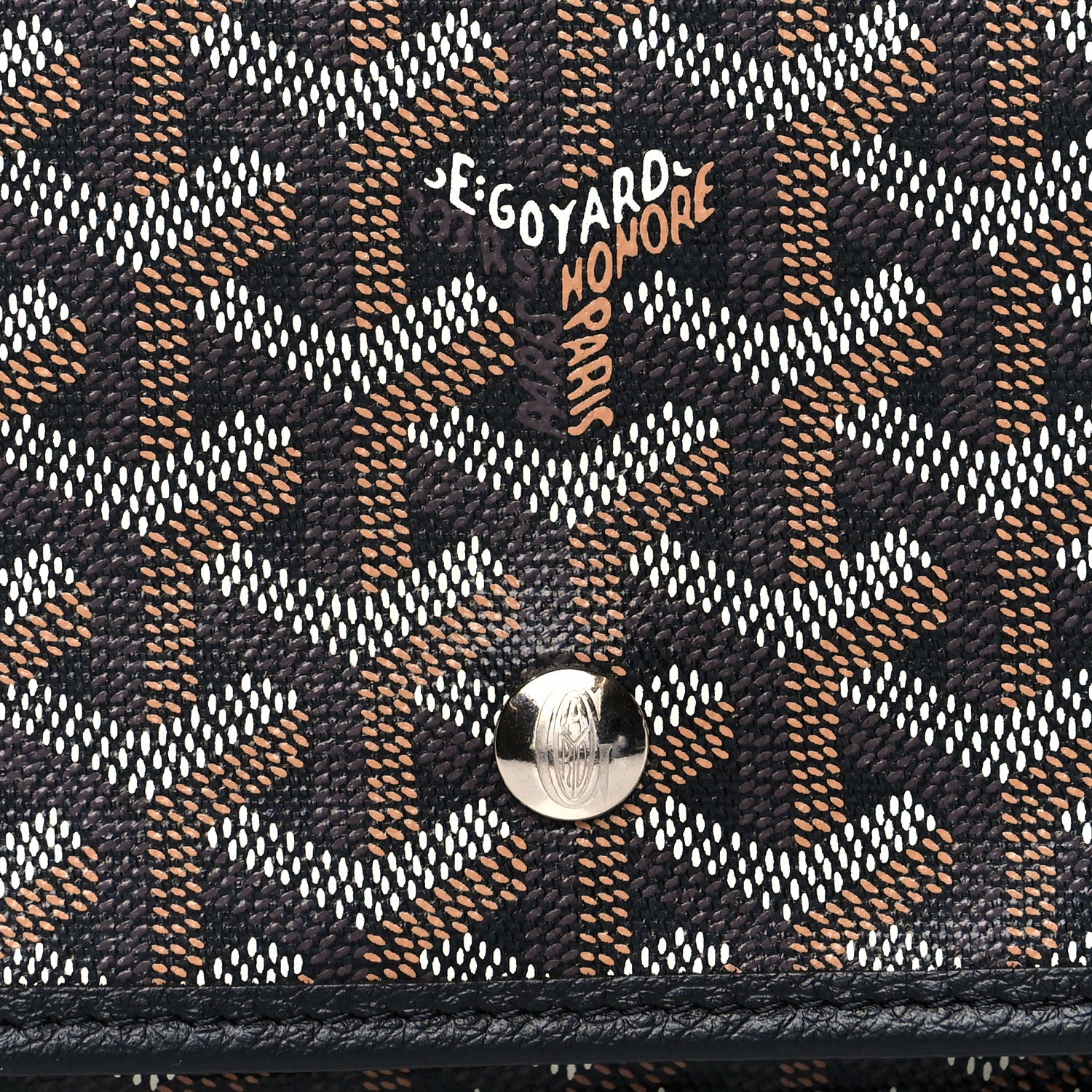 Goyard Goyardine Plumet Wallet Clutch Black 9 of 11