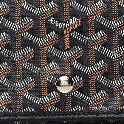Goyard Goyardine Plumet Wallet Clutch Black 9 of 11
