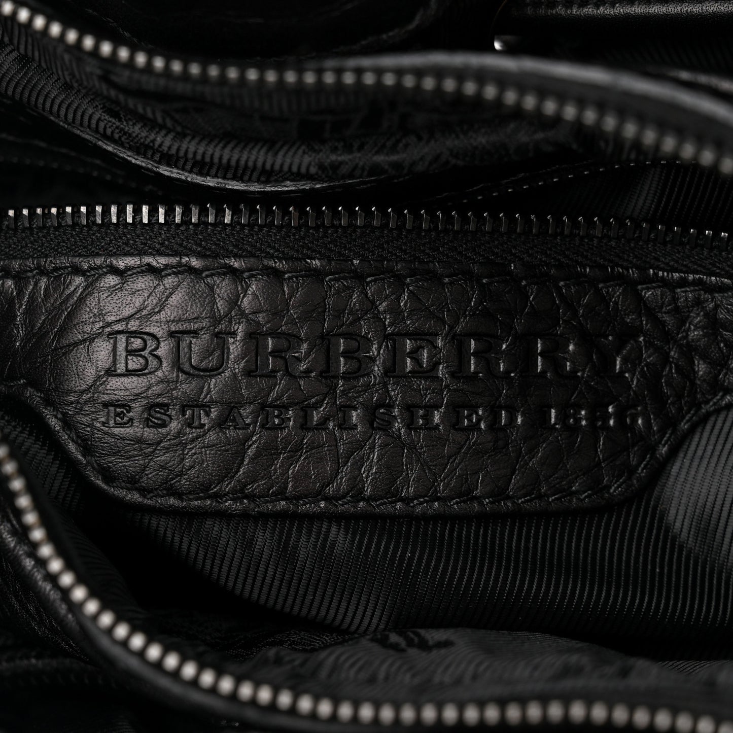 Prorsum Leather Warrior Hobo Black