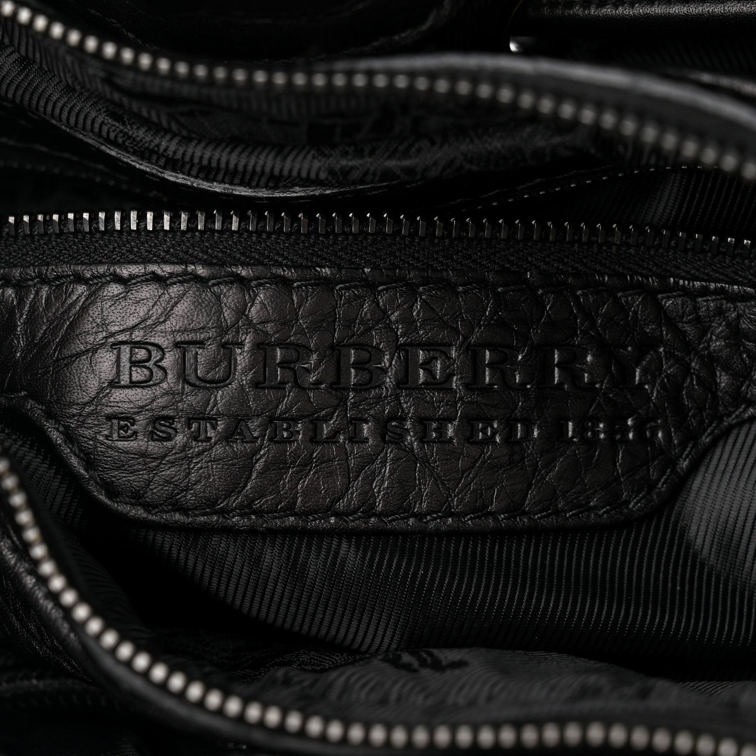 Burberry Prorsum Leather Warrior Hobo Black 6 of 12