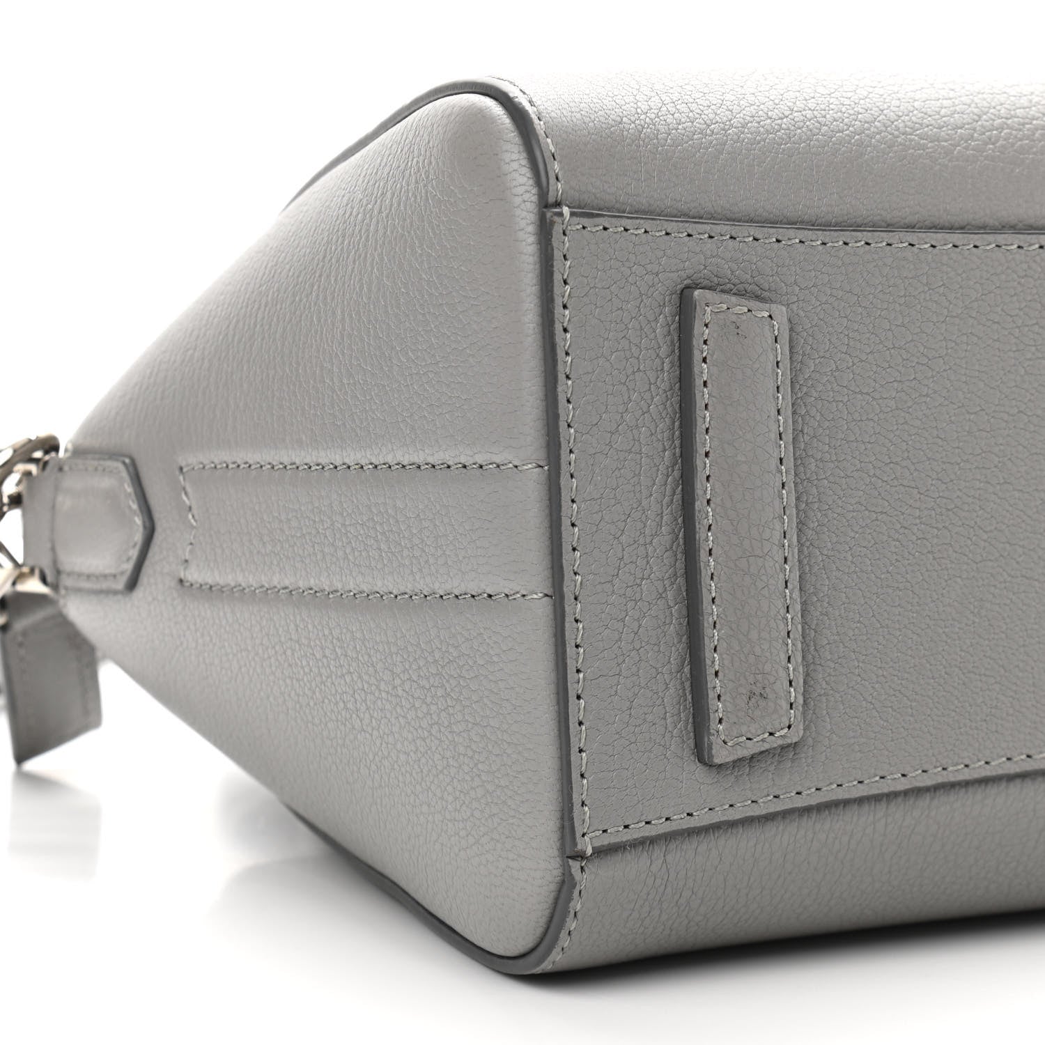 Givenchy Sugar Goatskin Mini Antigona Pearl Grey 9 of 12