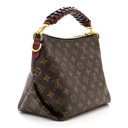 Louis Vuitton Monogram Beaubourg Hobo Mini Bordeaux Red Peach Safran 3 of 10