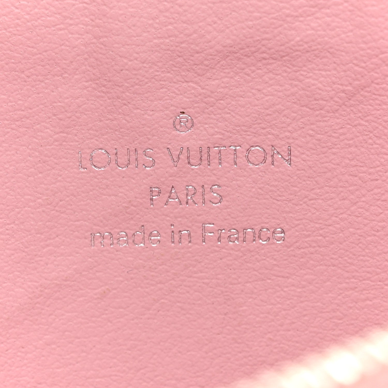 Louis Vuitton Epi Felicie Chain Wallet Zippered Insert Rose Ballerine 6 of 9