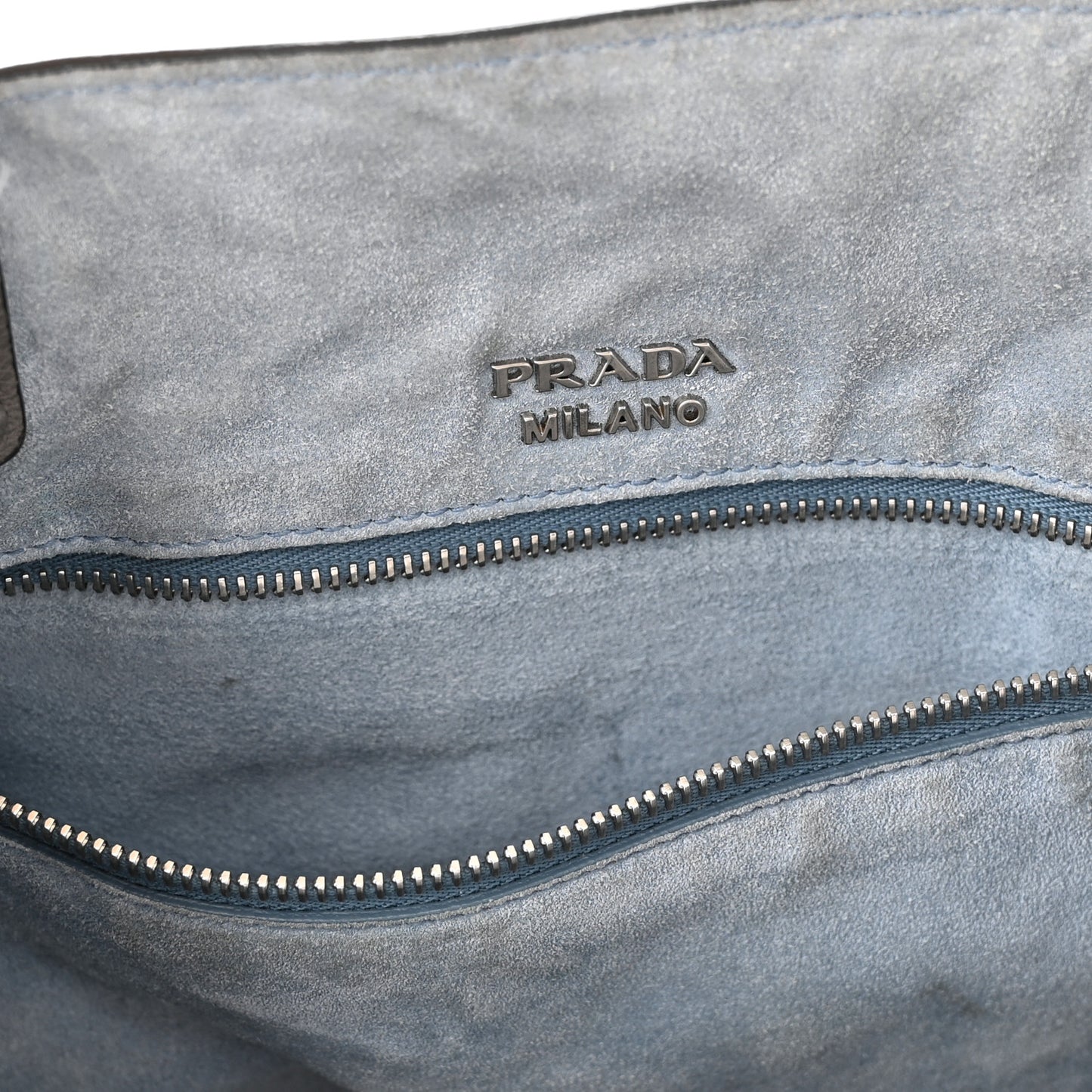 Glace Calfskin Etiquette Shopping Bag Marine Astrale