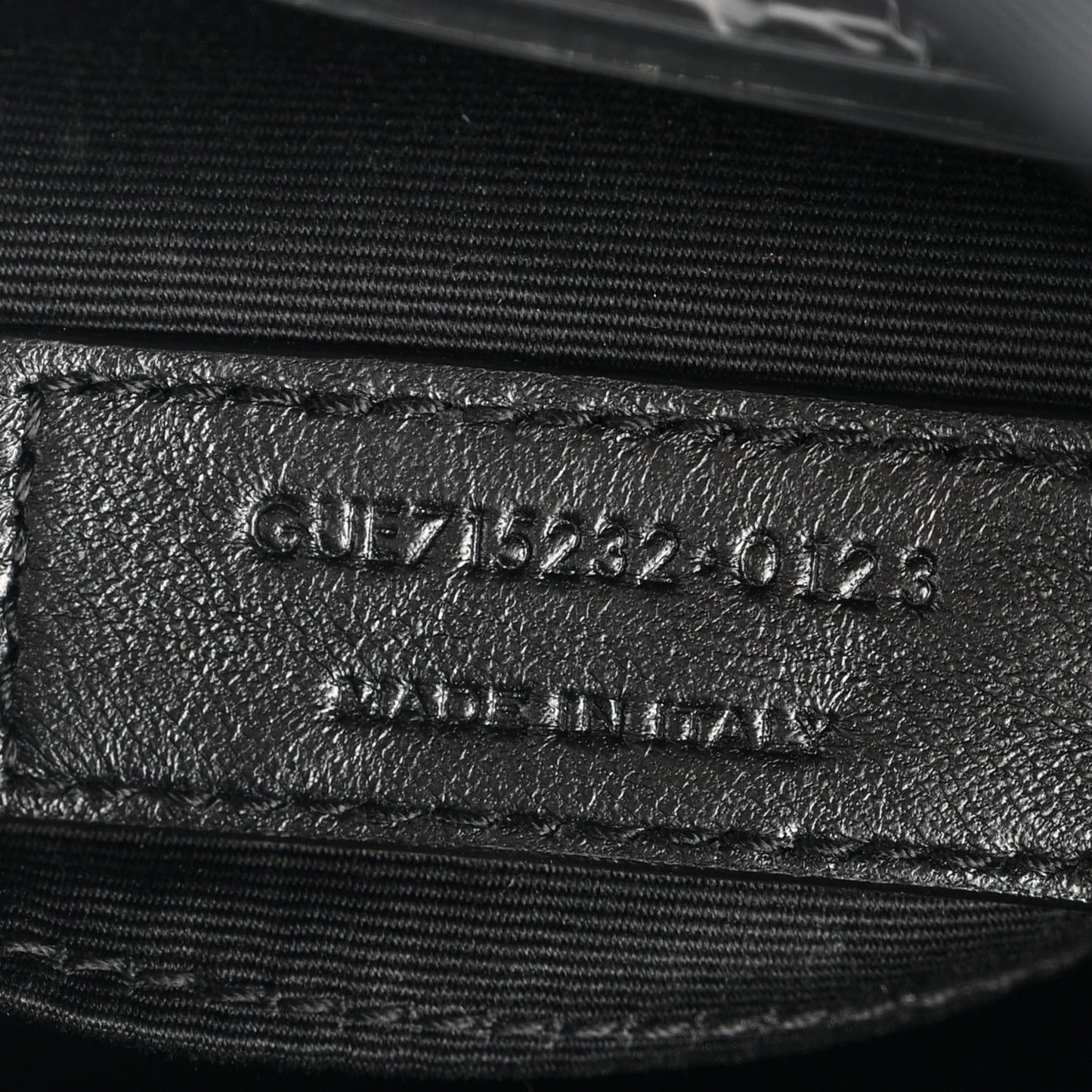 Calfskin Matelasse Monogram Lou Camera Bag Black