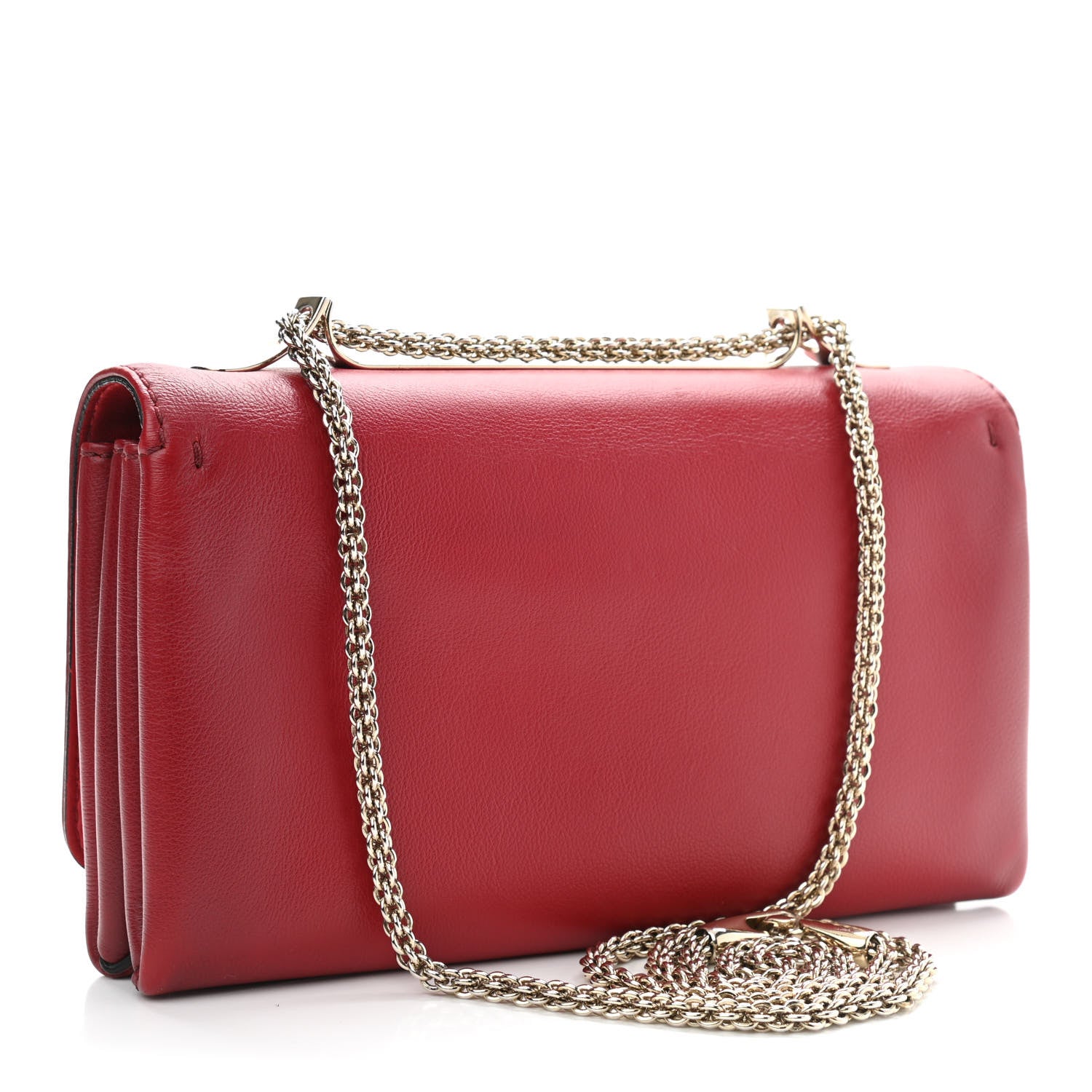 Valentino Garavani Nappa Va Va Voom Rouge Absolute Shoulder Bag Red 3 of 14