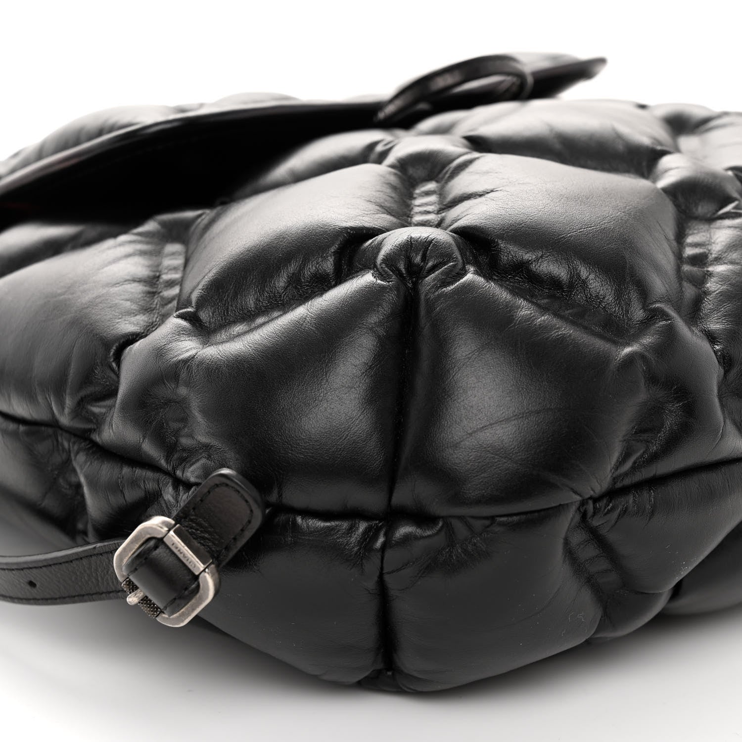 Chanel Calfskin Quilted Chesterfield Backpack Black 9 of 10