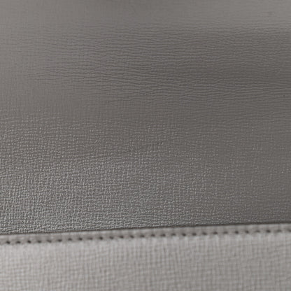 Gucci Textured Calfskin Small Torchon GG Ring Shoulder Bag Dusty Grey 11 of 11