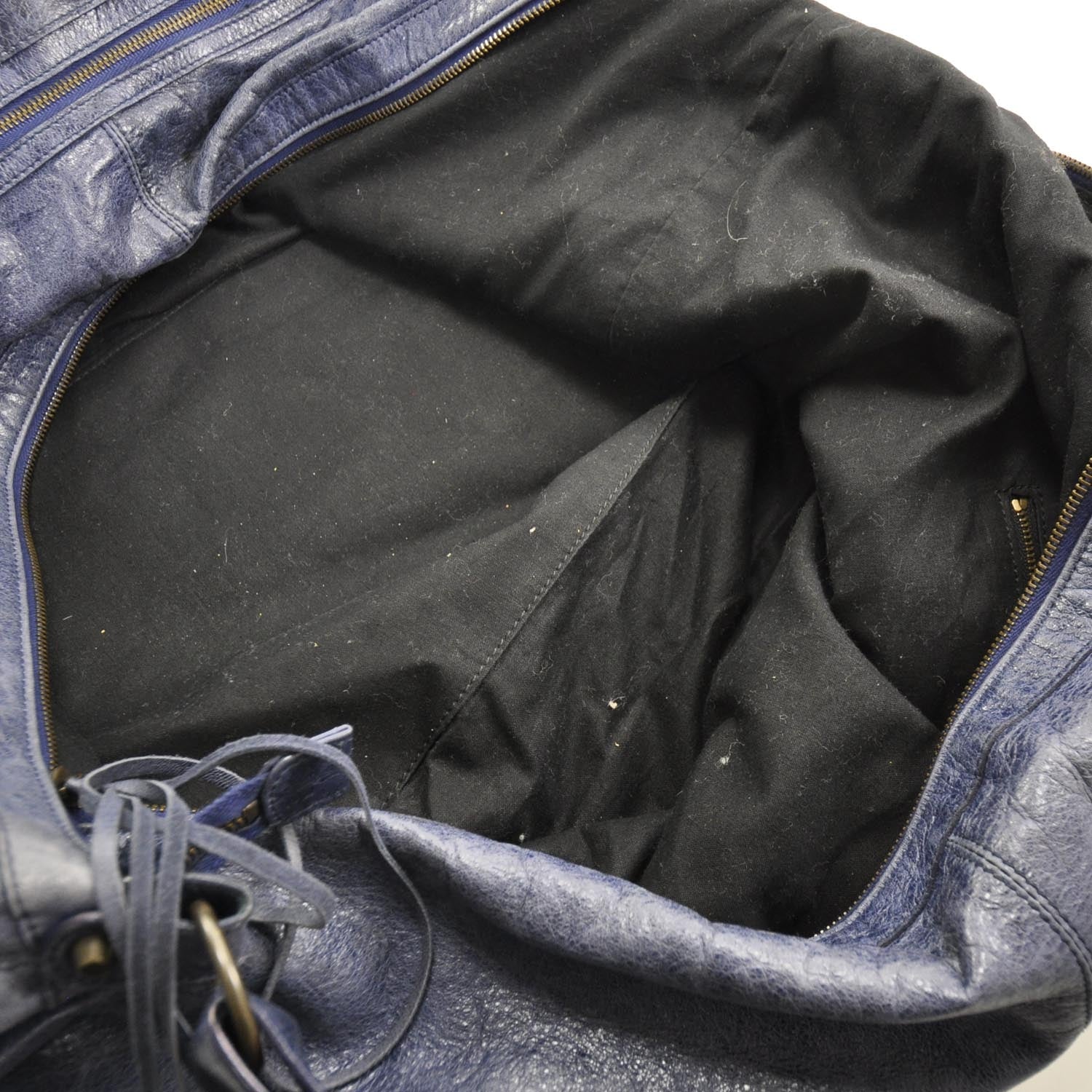 Balenciaga Chevre Extra Courier Hobo Ink 6 of 10