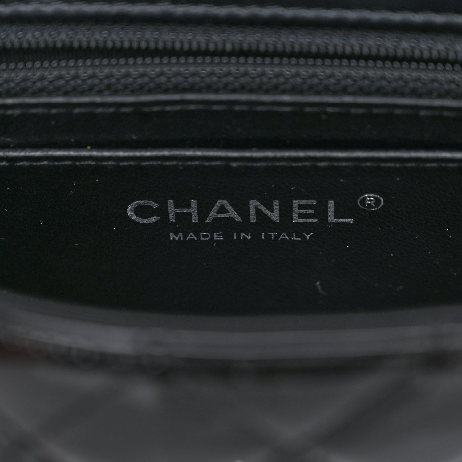 Chanel Patent Calfskin Quilted Mini Rectangular Flap Black 6 of 11