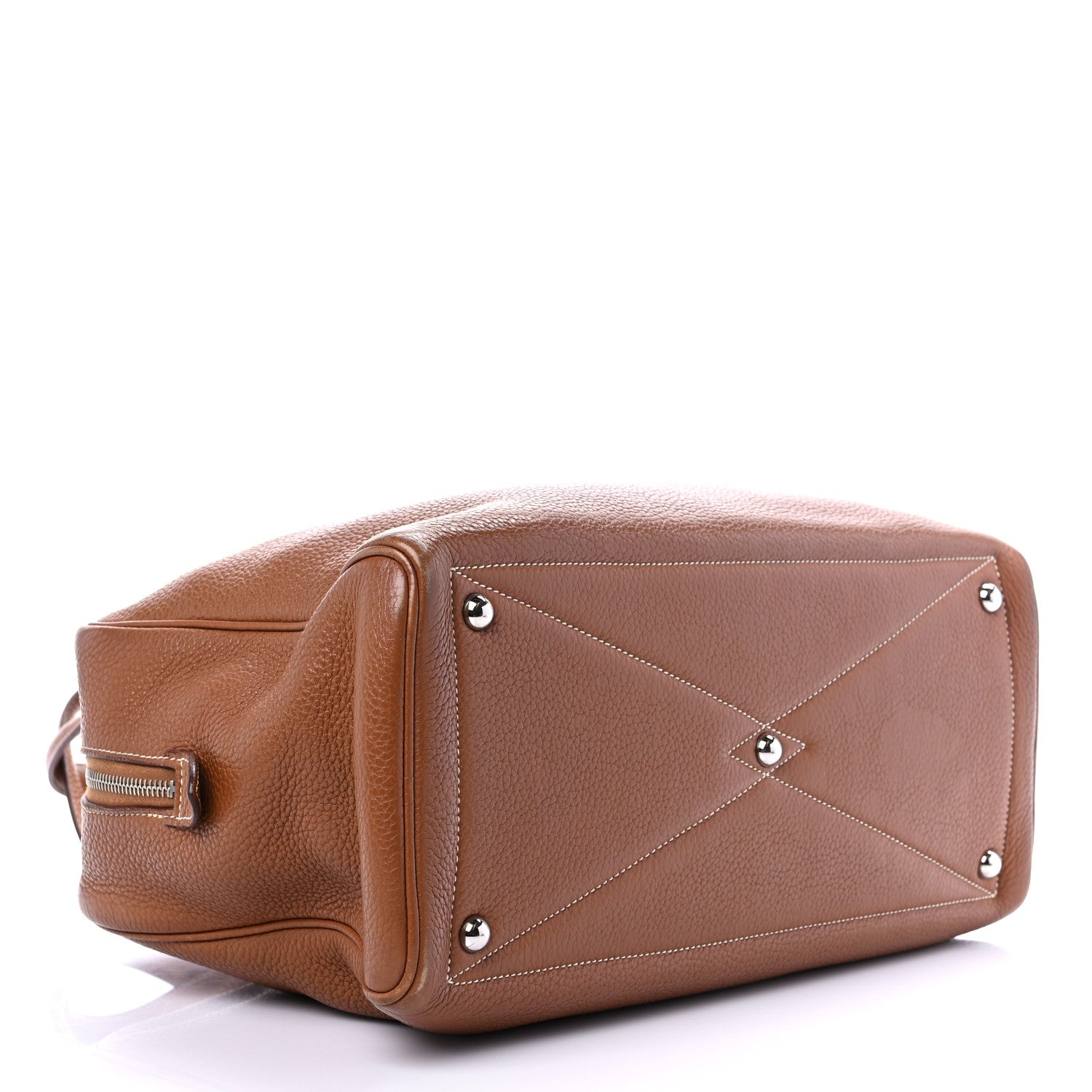 Hermes Taurillon Clemence Victoria II 35 Gold 4 of 21