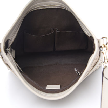Gucci Monogram Medium Flat Messenger Bag Off White 5 of 11