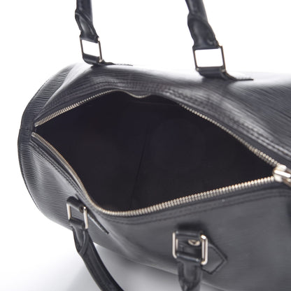 Louis Vuitton Epi Speedy 30 Black 5 of 9