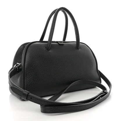 Jacquemus Grained Calfskin Le Petit Turismo Black 3 of 9