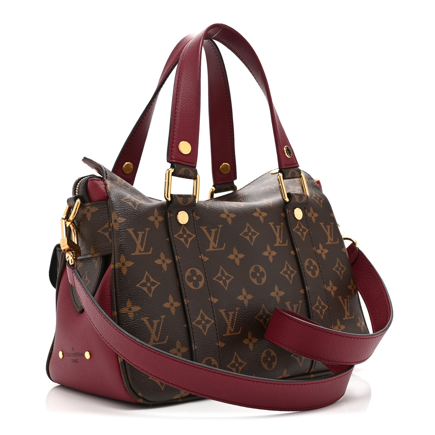 Louis Vuitton Monogram Manhattan NM Raisin 3 of 10