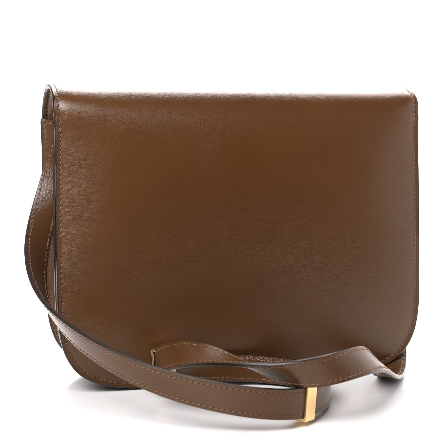 Celine Box Calfskin Medium Classic Box Flap Bag Camel 3 of 9