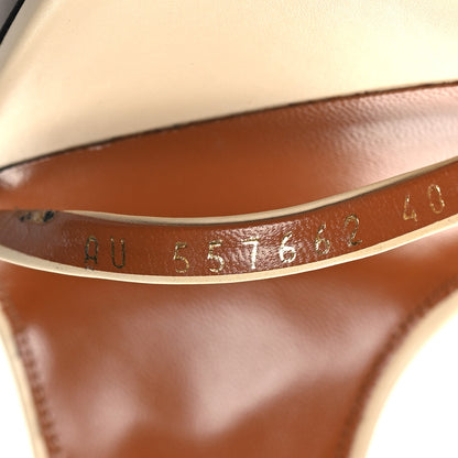 Saint Laurent Calfskin 110 Opyum Sandals 40 Real Beige 7 of 10