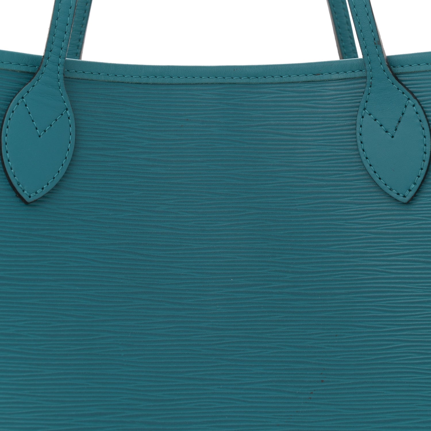 Louis Vuitton Epi Neverfull MM Cyan 8 of 11