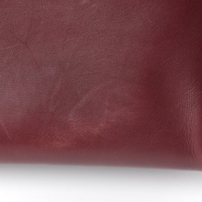 Celine Smooth Calfskin Small Edge Shoulder Bag Burgundy 11 of 13