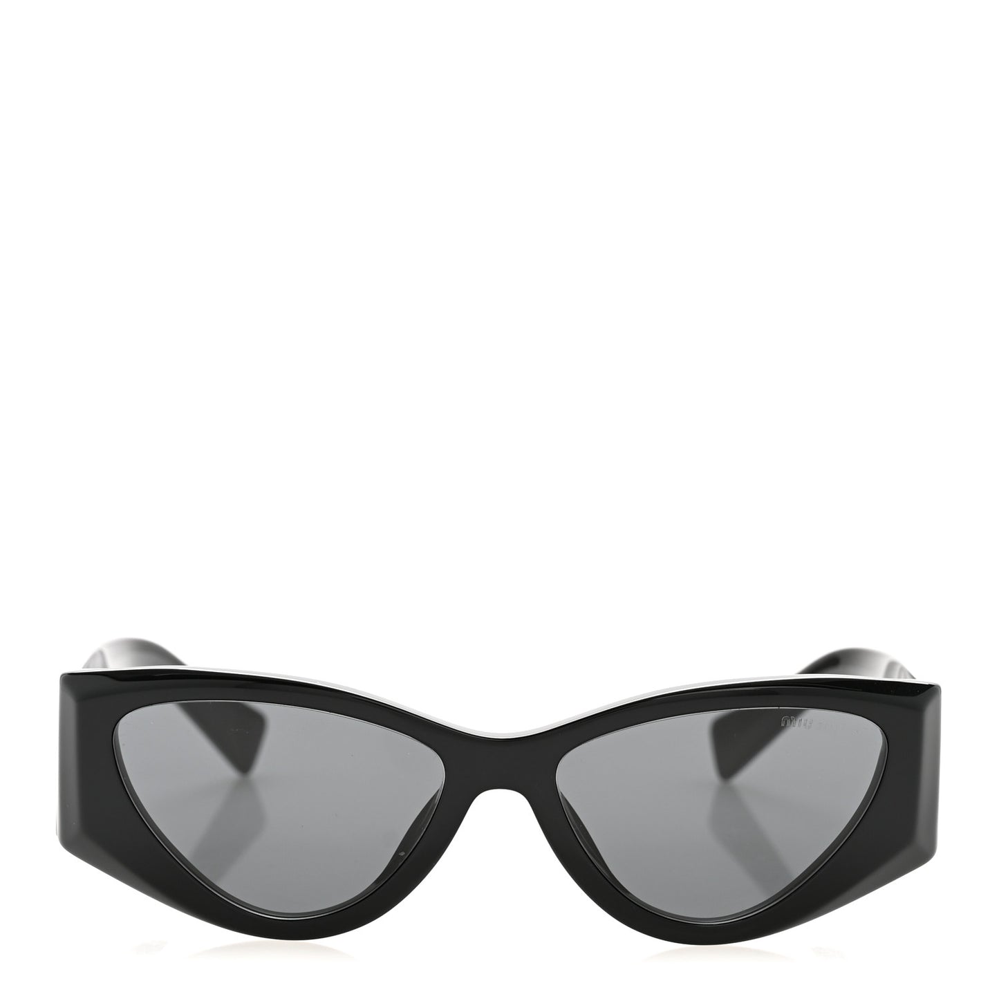 Acetate Cat Eye Sunglasses SMU 06Y Black Ardesia