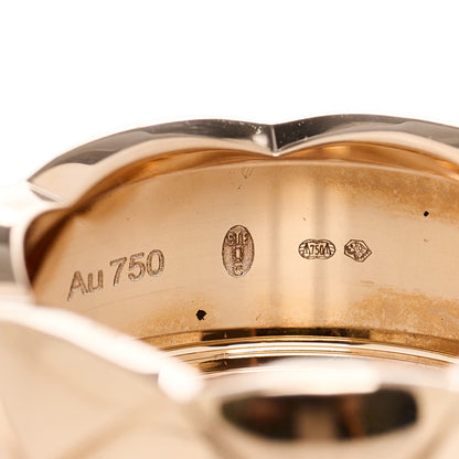 Chanel 18K Beige Gold Small Coco Crush Ring 60 9 6 of 7