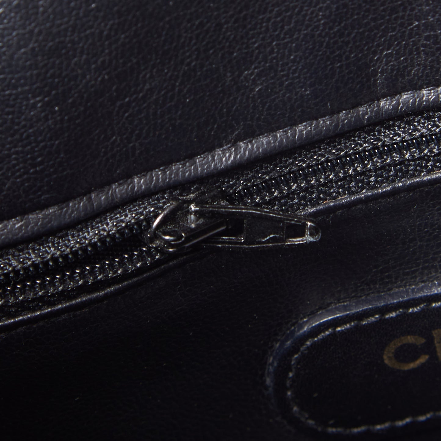 Calfskin Diamond Stitched Duffel Bag Black