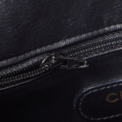 Chanel Calfskin Diamond Stitched Duffel Bag Black 11 of 11