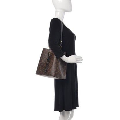 Louis Vuitton Monogram Neonoe MM Black 2 of 8