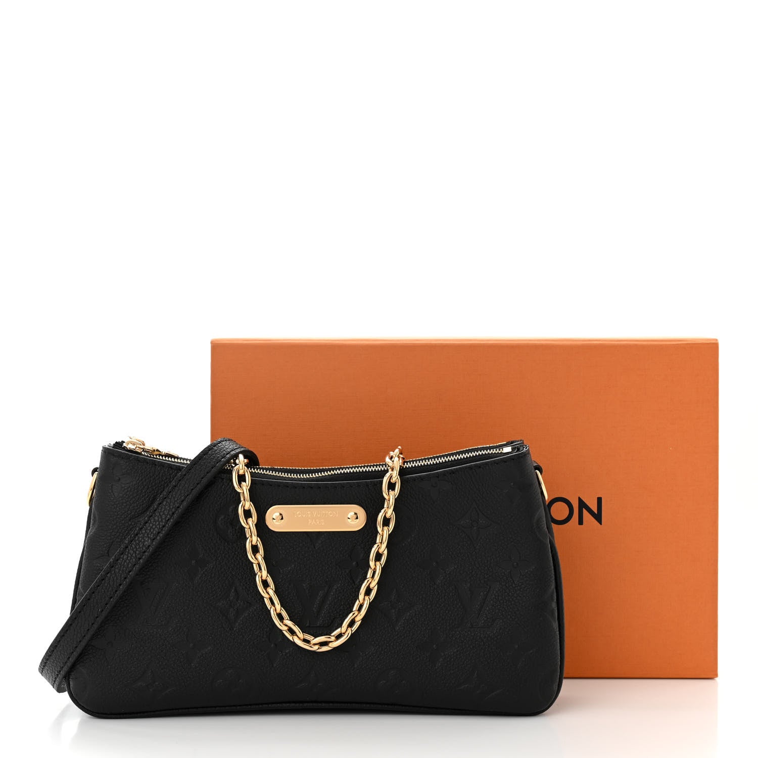 Louis Vuitton Empreinte Monogram Liv Pochette Black 11 of 11