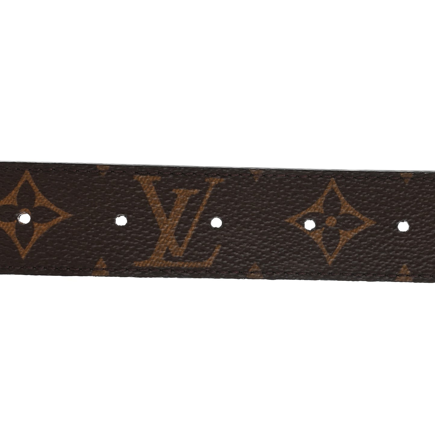 Calfskin Monogram LV Initiales Reversible Belt 80 32 Black
