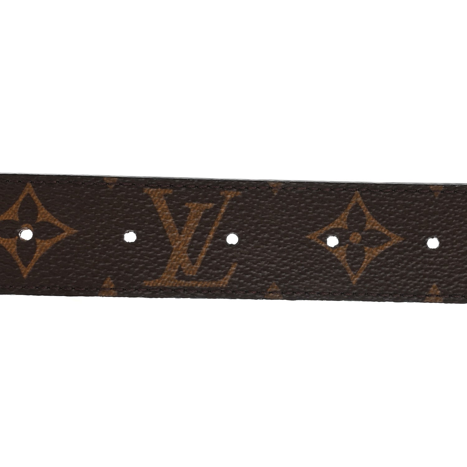 Louis Vuitton Calfskin Monogram LV Initiales Reversible Belt 80 32 Black 3 of 7
