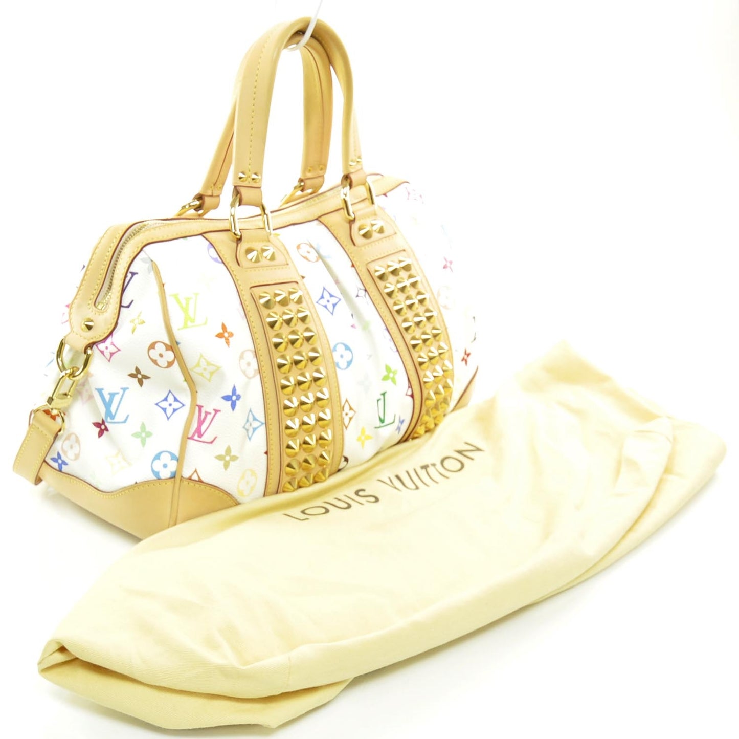 Monogram Multicolor Courtney MM White