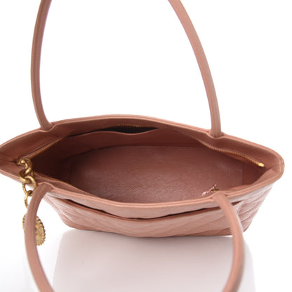 Chanel Caviar Medallion CC Tote Light Pink 5 of 11