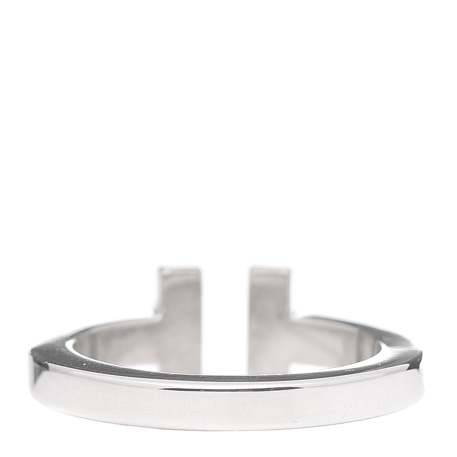 Tiffany Sterling Silver T Square Ring 50 5.5 3 of 5
