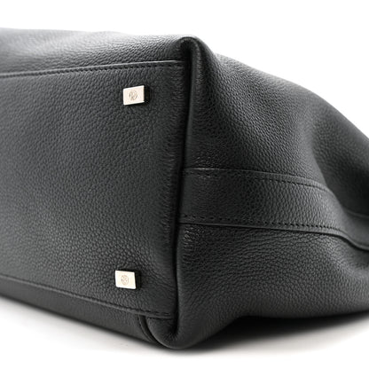 The Row Grained Calfskin Top Handle 14 Bag Black 9 of 14