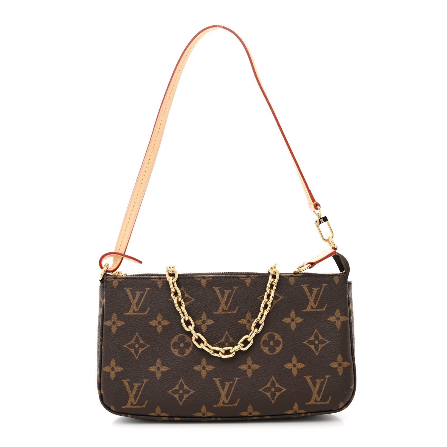 Louis Vuitton Monogram Chain Pochette Accessories 1 of 9