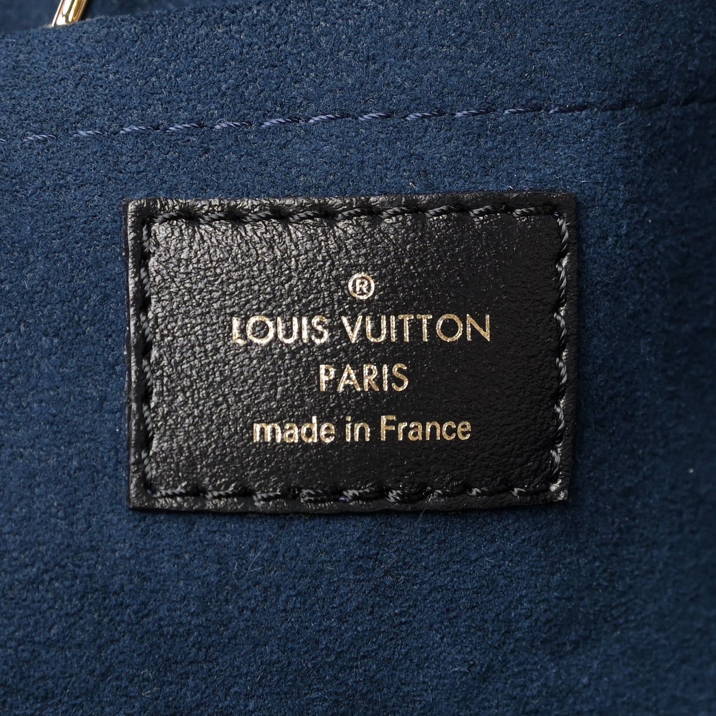 Calfskin Monogram On My Side Marine