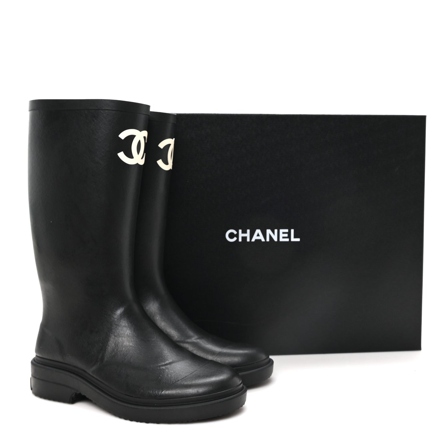 Caoutchouk CC High Boots 37 Black