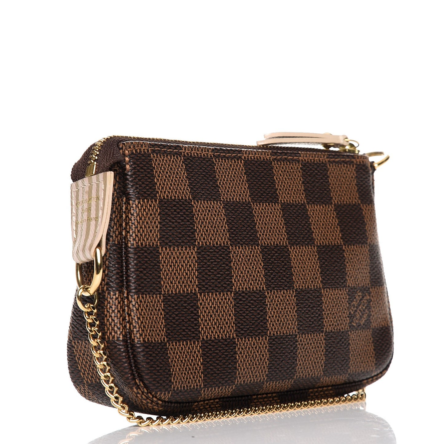 Damier Ebene Trunks and Locks Mini Pochette Accessories