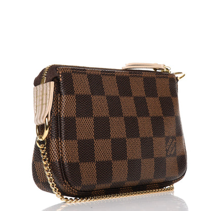Louis Vuitton Damier Ebene Trunks and Locks Mini Pochette Accessories 3 of 7