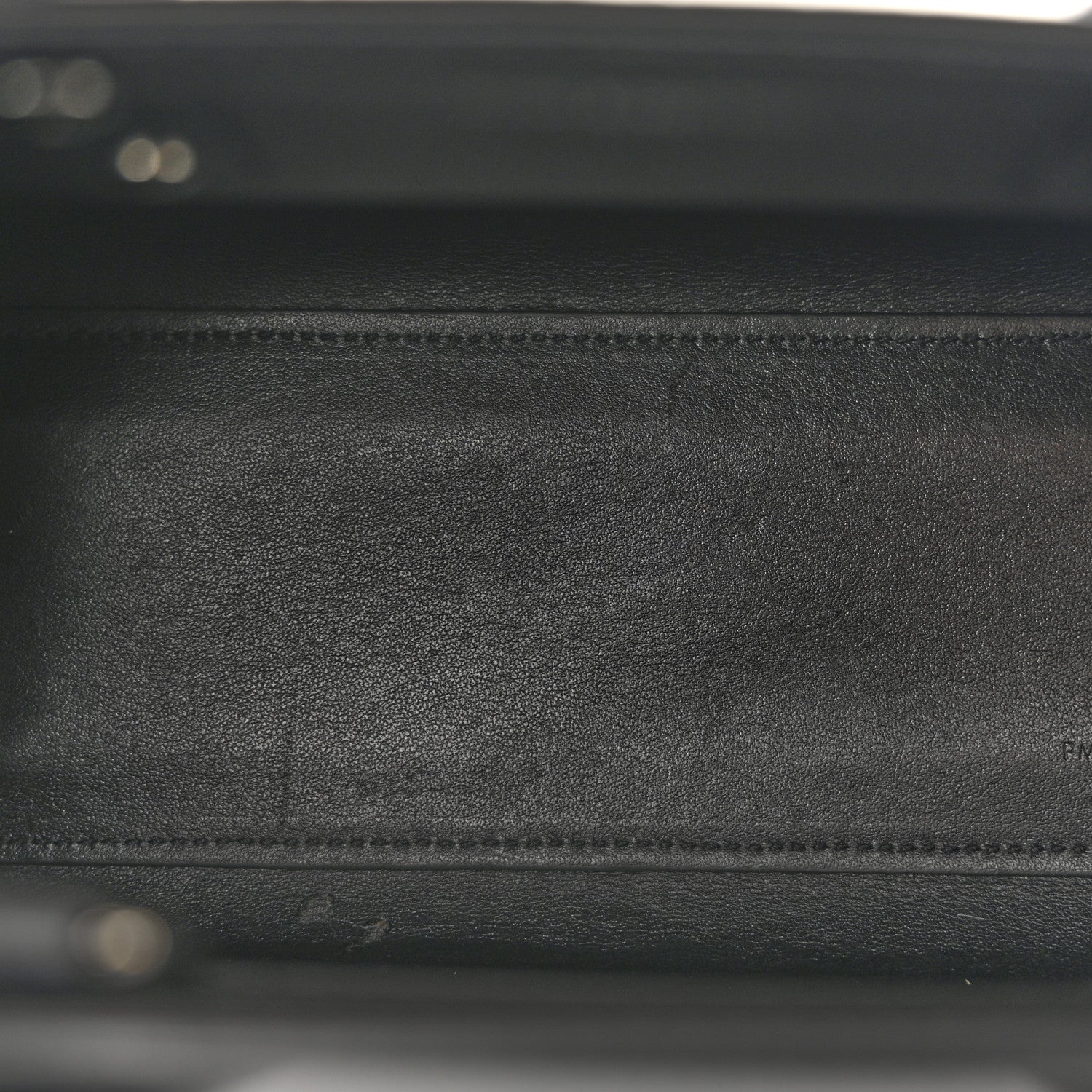 Saint Laurent Calfskin Crocodile Embossed Nano Sac De Jour Black 5 of 12