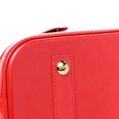 Louis Vuitton Vernis Alma PM Rouge Grenadine 6 of 6