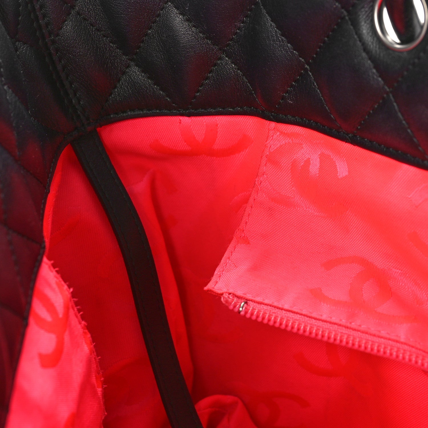 Chanel Calfskin Quilted Large Cambon Tote Black 11 of 11
