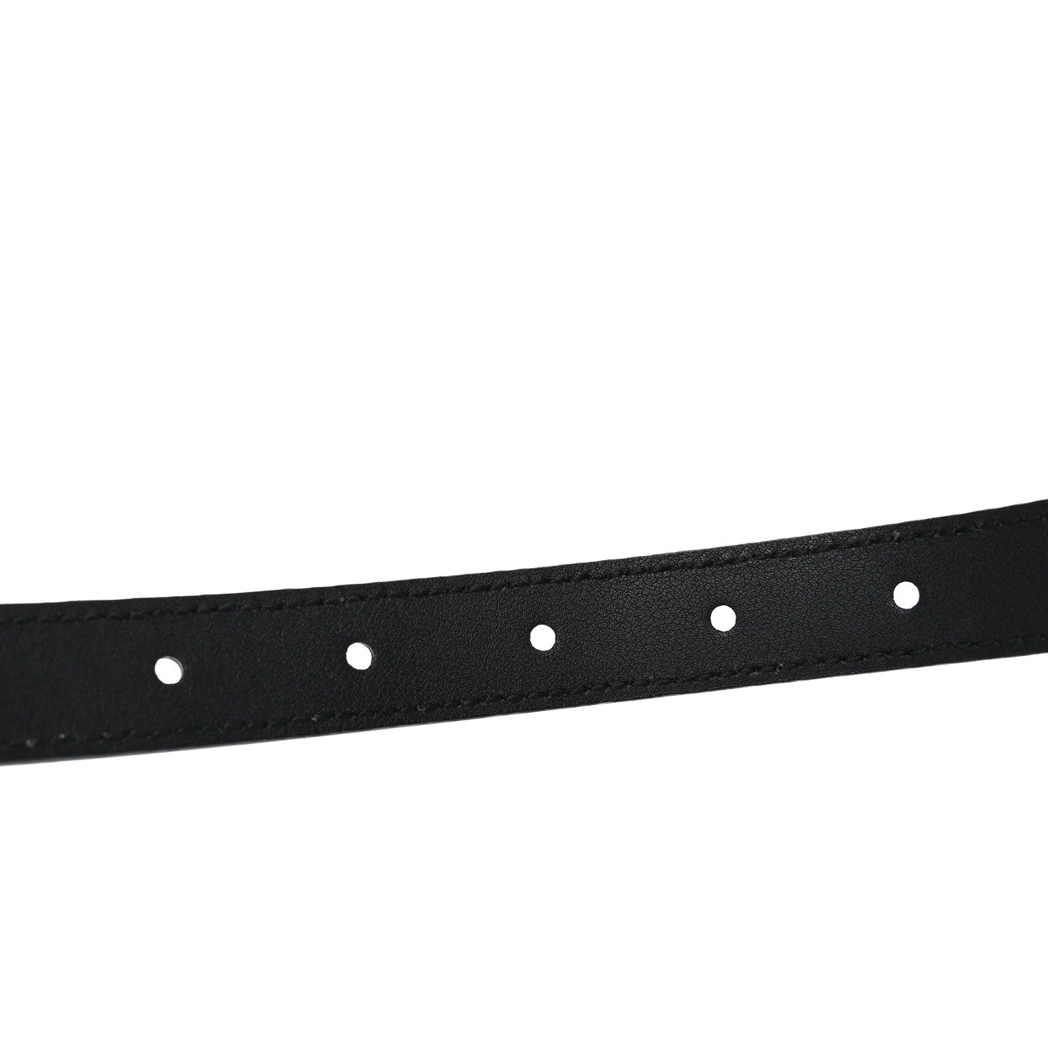 Gucci Calfskin Double G 20mm Belt 75 30 Black 3 of 4