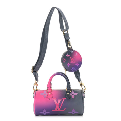 Louis Vuitton Monogram Giant Spring In The City Papillon BB Midnight Fuchsia 1 of 9