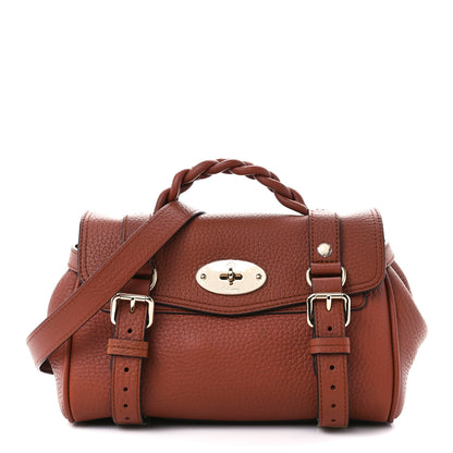 Mulberry Heavy Grain Mini Alexa Chestnut 1 of 10