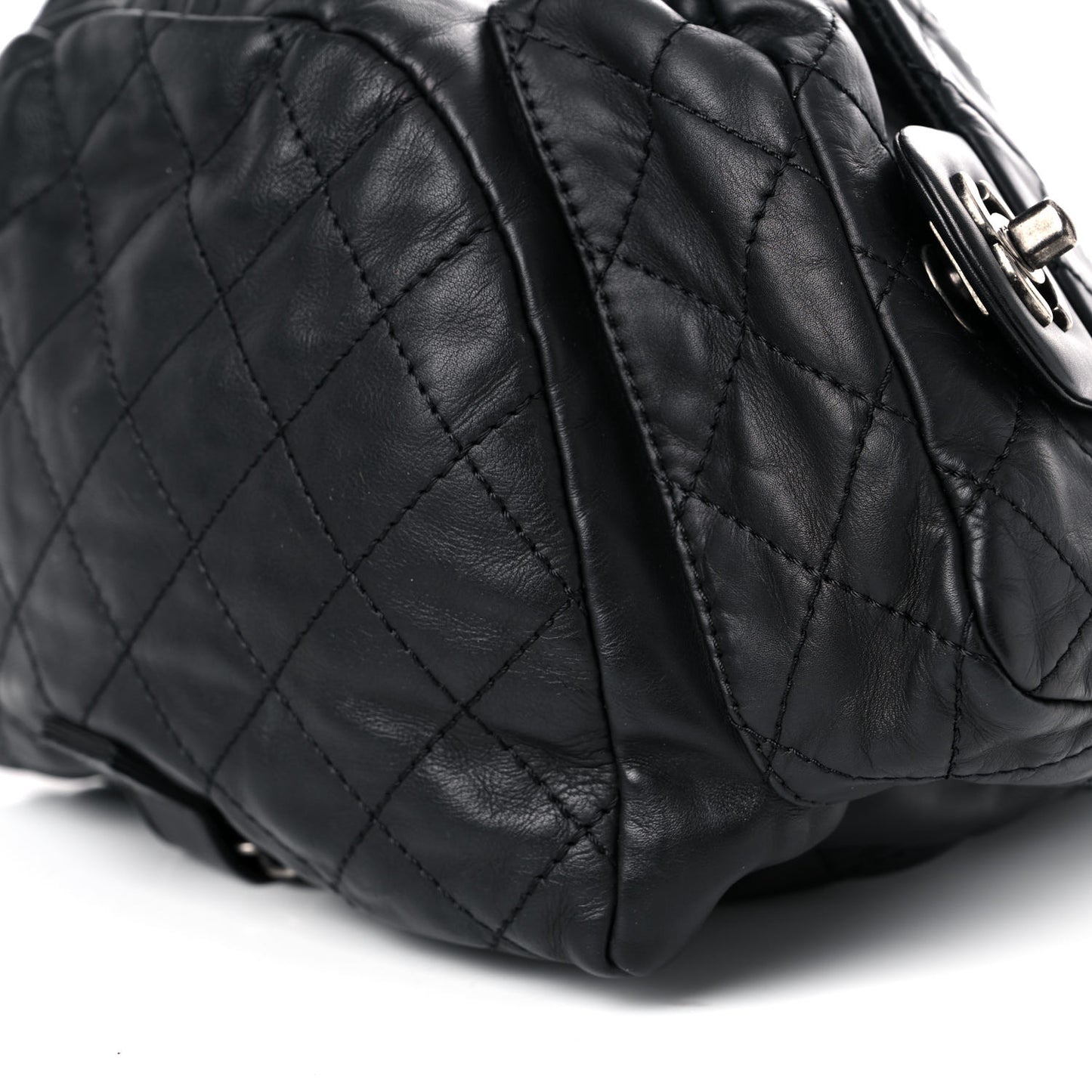 Calfskin Large Backpack Is Back Black
