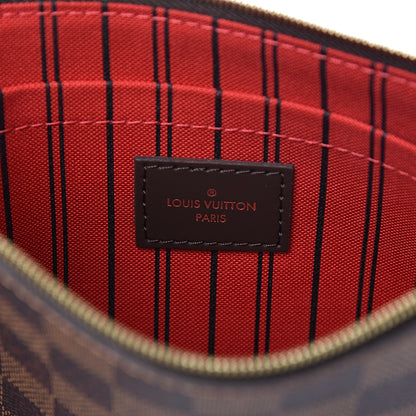Louis Vuitton Damier Ebene Neverfull MM GM Pochette 6 of 8