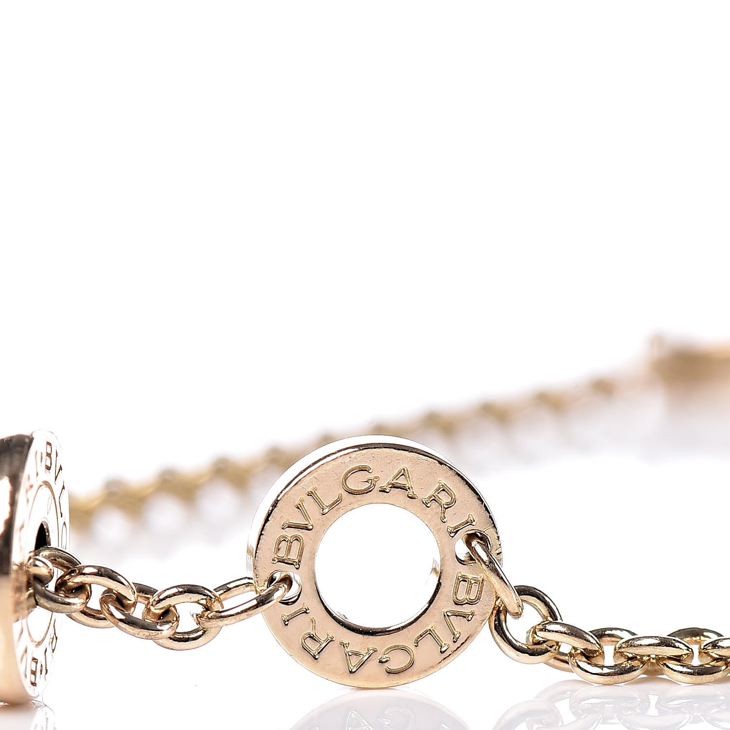 Bulgari 18K Yellow Rose White Gold B.Zero1 Bracelet 4 of 7